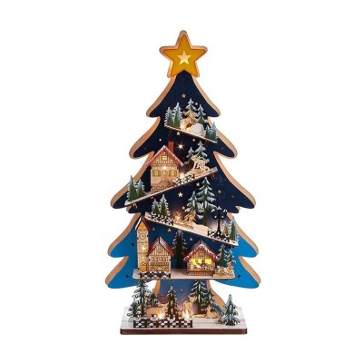 Деревянная ёлка 60 см - купить в Инте